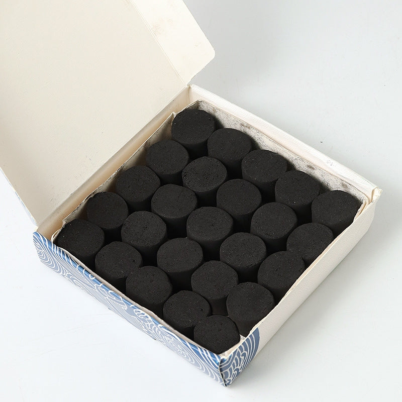 25pcs Boxed Incense Carbon Group DIY Household Indoor Fireproof Air Hand Smoker Hand Warmer  Buried 5