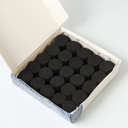 25pcs Boxed Incense Carbon Group DIY Household Indoor Fireproof Air Hand Smoker Hand Warmer  Buried 5
