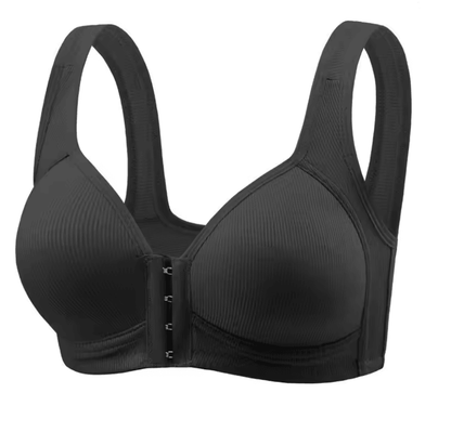 ComfortEase Front Closure Wireless Full Coverage Bra For Women 2