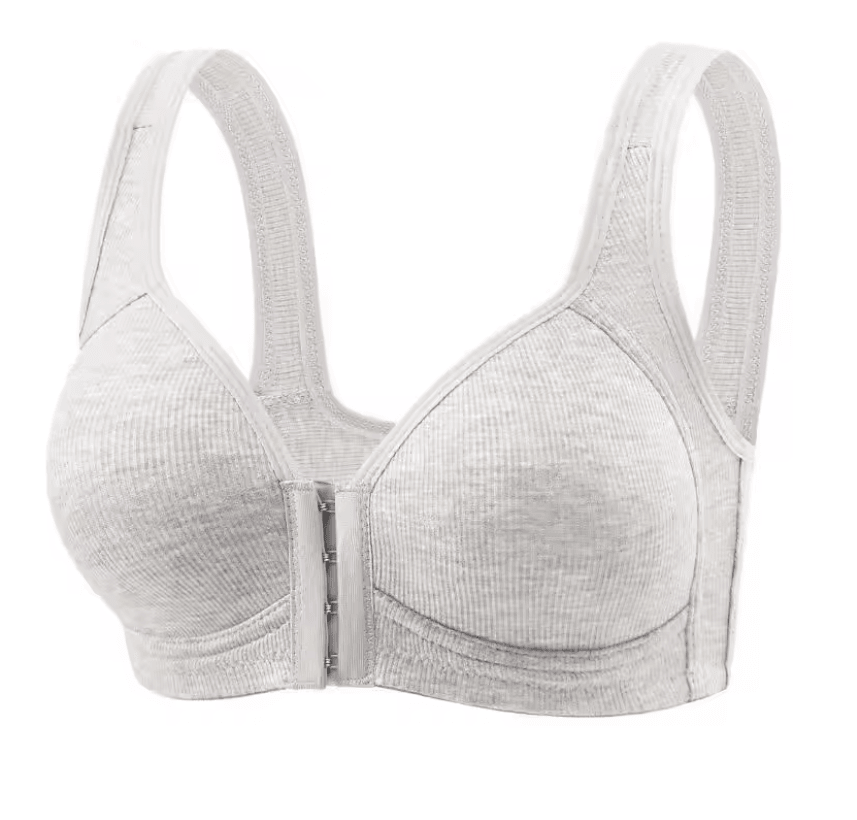 ComfortEase Front Closure Wireless Full Coverage Bra For Women 4