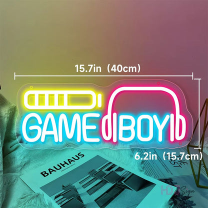 Ultimate Gaming Neon Sign Gamepad LED Wall Art  Gamer Room Decor Light 13