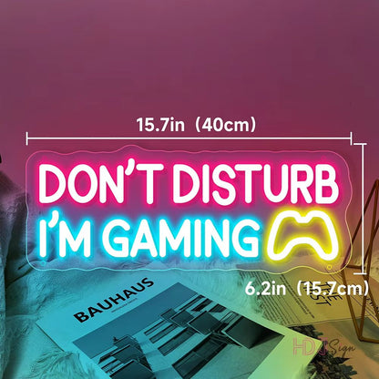 Ultimate Gaming Neon Sign Gamepad LED Wall Art  Gamer Room Decor Light 14