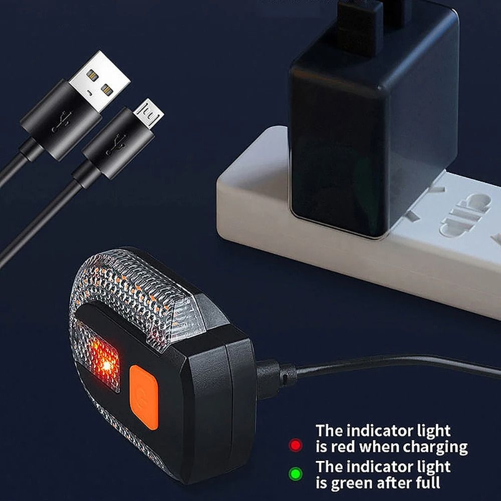 Wireless Bicycle Turn Signal Taillight With Remote Control 4