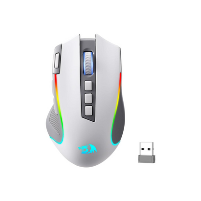Redragon PRO RGB BT Wireless Gaming Mouse, 2.4G DPI, 9 Buttons, RGB Backlit, Optical Gamer Mouse