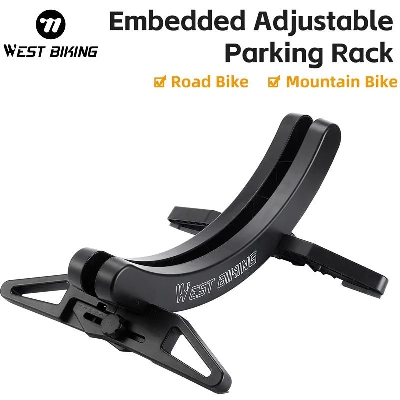 Adjustable Bicycle Parking Rack for Indoor Storage and Repairs