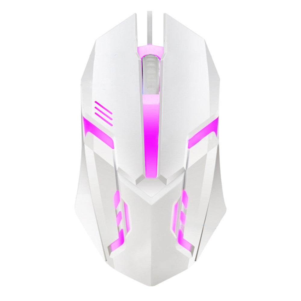 Optical Wired Gamer Mouse for Desktop Laptop, E-Sports USB Wired Mouse, Colorful LED Gaming Mouse DPI Precision