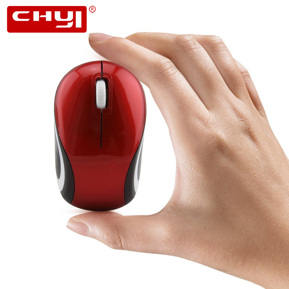 USB Portable Optical Mause, Cute Mini 2.4GHz Wireless Mouse, Ergonomic Gaming Mice for Laptop, PC, Small Hands, Gift