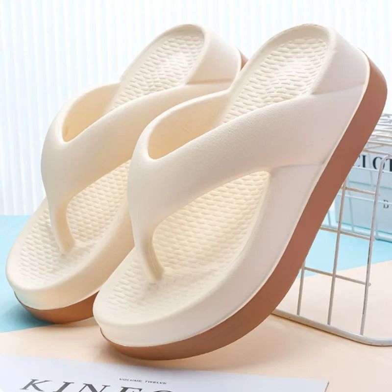 Womens Platform Flip Flops With NonSlip Sole And Stylish Design 2