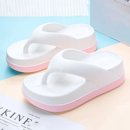 Womens Platform Flip Flops With NonSlip Sole And Stylish Design 5