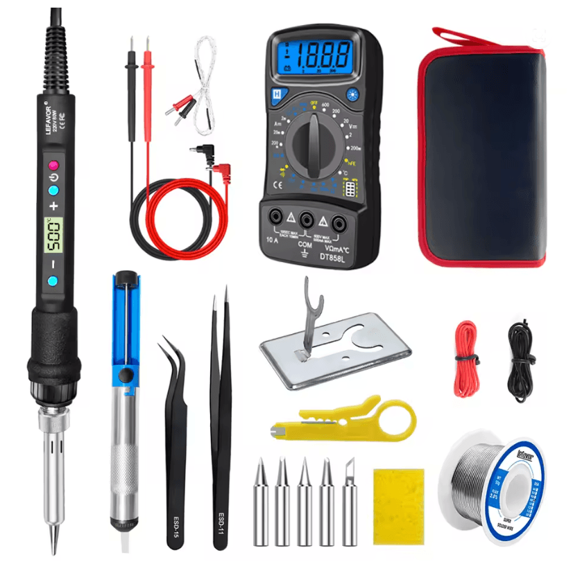 ProTemp 80W Digital Soldering Iron Kit With LCD Display 4