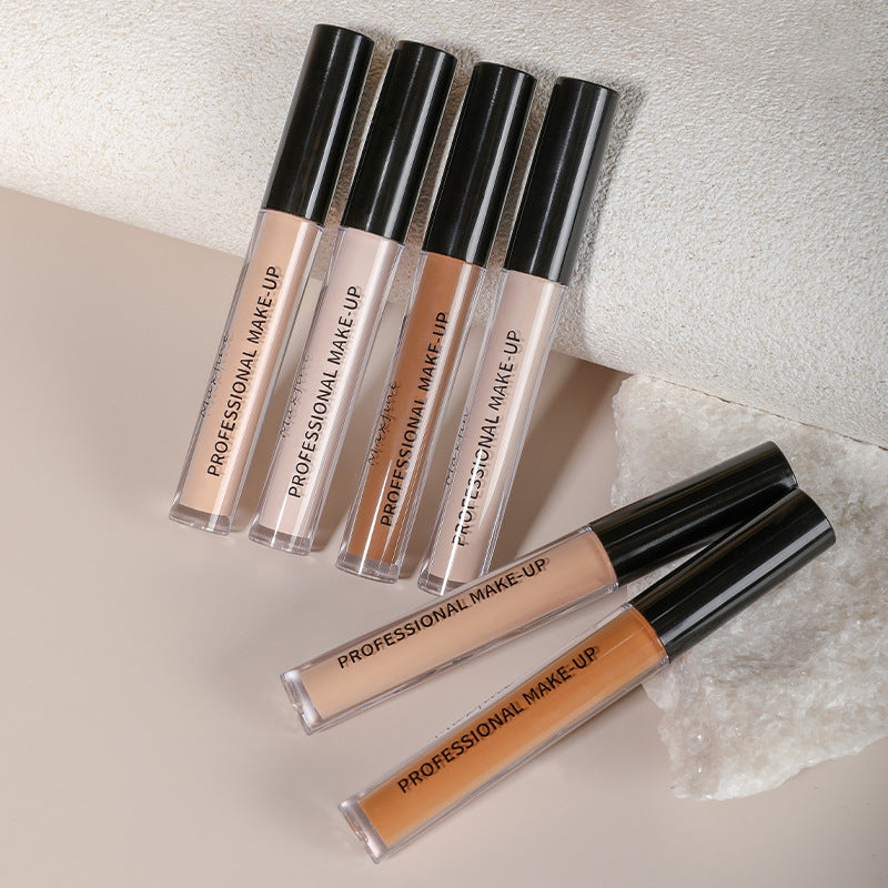 Long-Lasting Moisturizing Concealer Liquid Foundation, Full Coverage, Waterproof, Sweat-Proof, Easy Blend, Natural Look