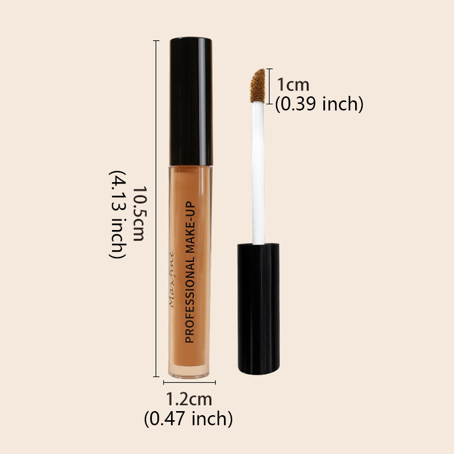 Long-Lasting Moisturizing Concealer Liquid Foundation, Full Coverage, Waterproof, Sweat-Proof, Easy Blend, Natural Look