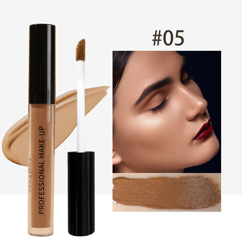 Long-Lasting Moisturizing Concealer Liquid Foundation, Full Coverage, Waterproof, Sweat-Proof, Easy Blend, Natural Look