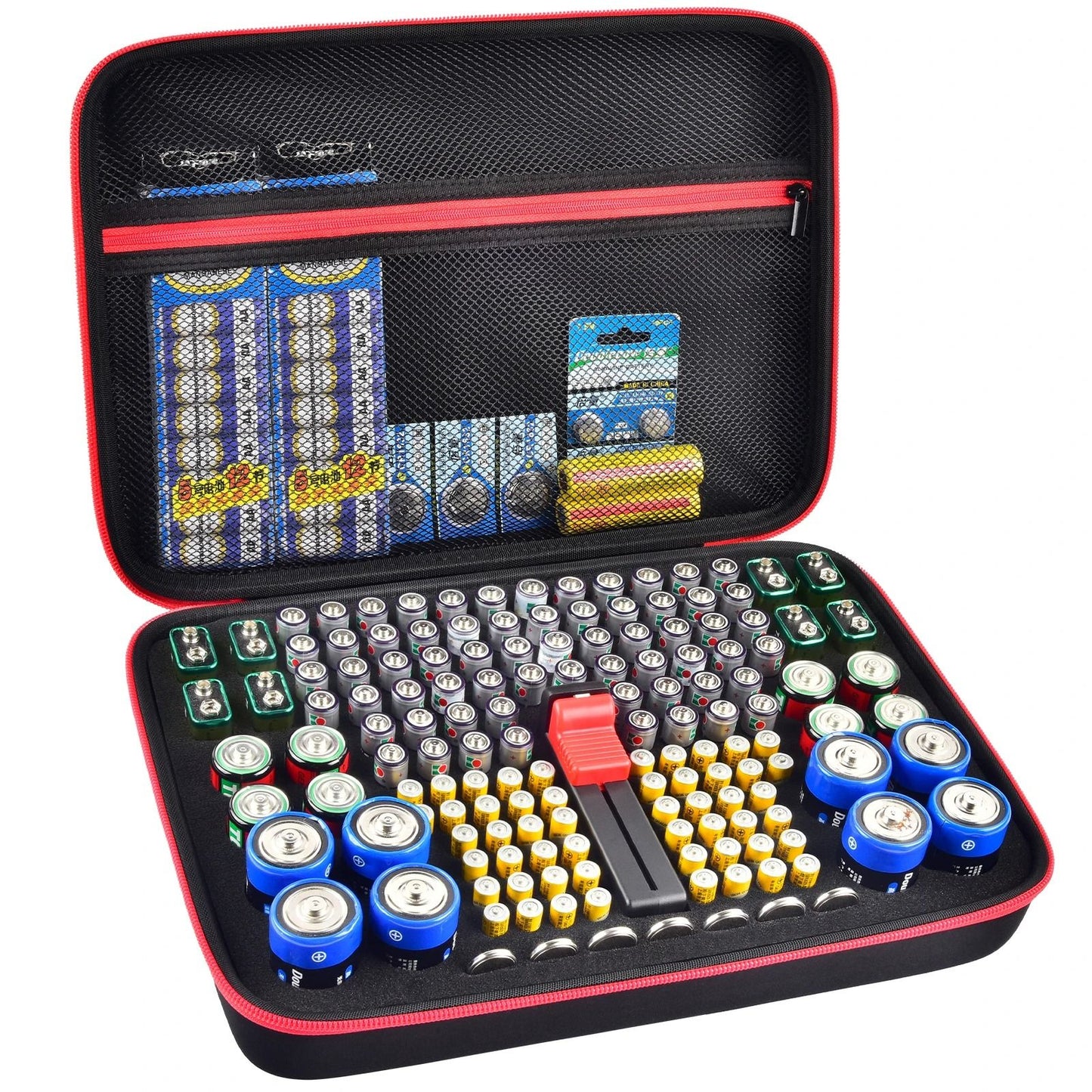 Battery Organizer Storage Case With BuiltIn Tester 7