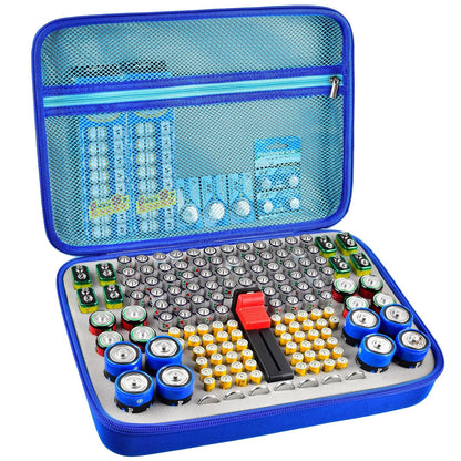 Battery Organizer Storage Case With BuiltIn Tester 8