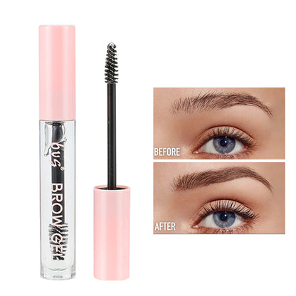 Waterproof Eyebrow Styling Cream, Long Lasting Quick Drying Brow Soap, Natural Wild Feathery Brow Makeup, Smudge Proof