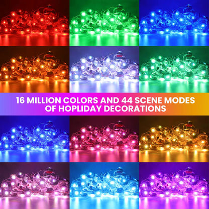 AuroraGlow RGB Eaves Lights Kit 4