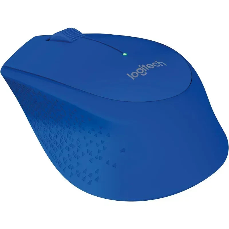 Logitech Wireless Mouse, Silent Click Ergonomic USB Design, Easy to Carry Mouse for Home, Office and Travel