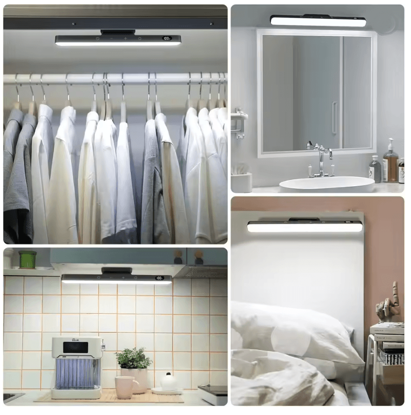 LumiGlow 5W Rechargeable Dimmable Makeup And Closet Light 1