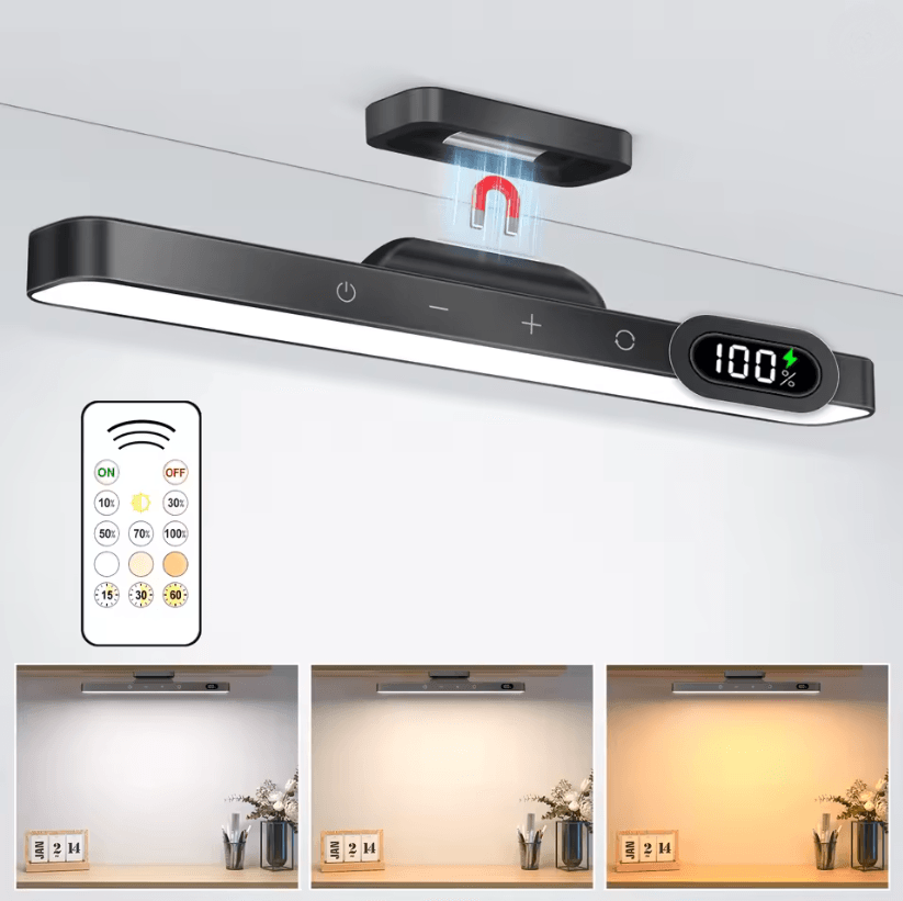 LumiGlow 5W Rechargeable Dimmable Makeup And Closet Light 5