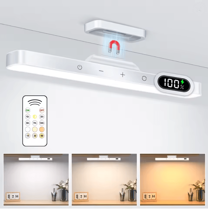 LumiGlow 5W Rechargeable Dimmable Makeup And Closet Light 6