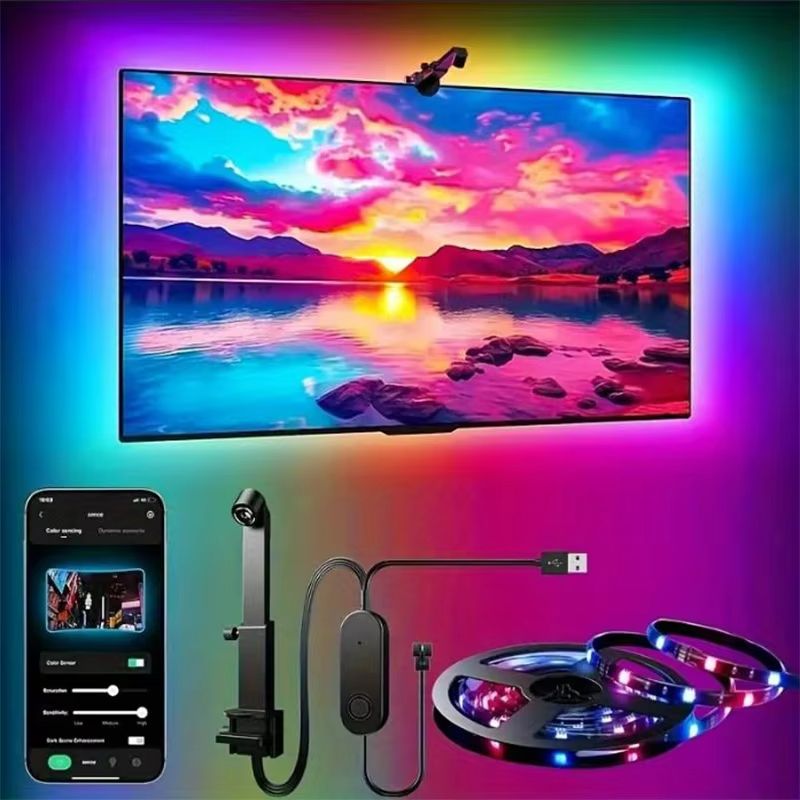 AmbiView RGBIC Backlight Strip for 55–75in TV