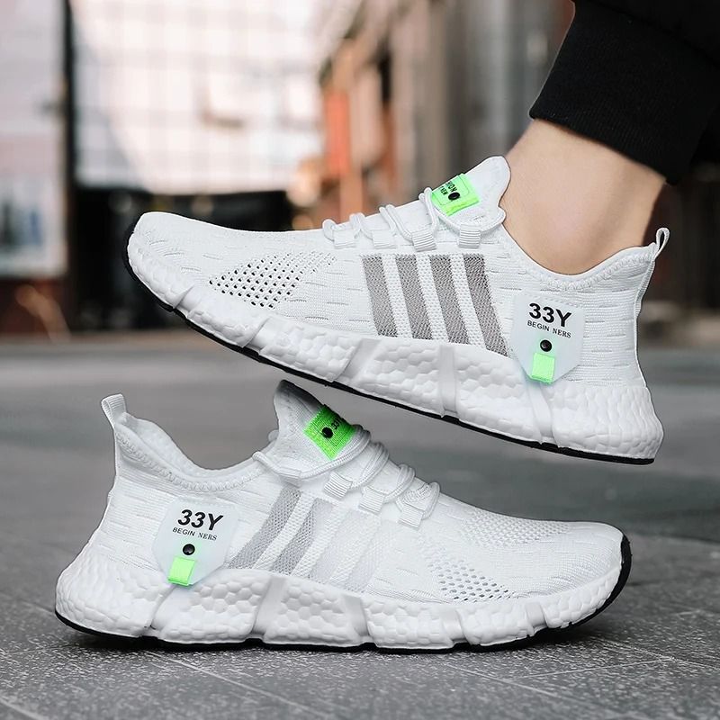 Mens Breathable Mesh Sneakers for Walking Running and Everyday Comfort