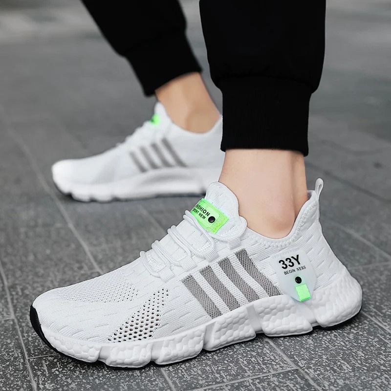 Mens Breathable Mesh Sneakers For Walking Running And Everyday Comfort 1