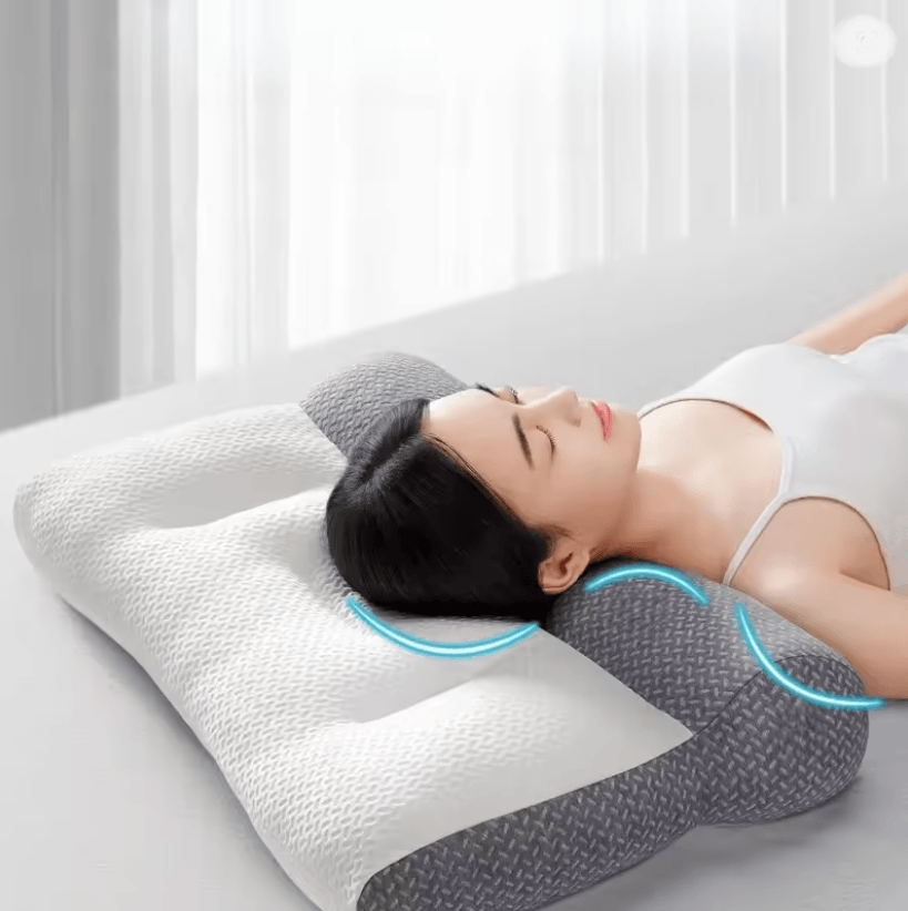 NeuroAlign Reverse Traction Soy Fiber Cervical Support Pillow