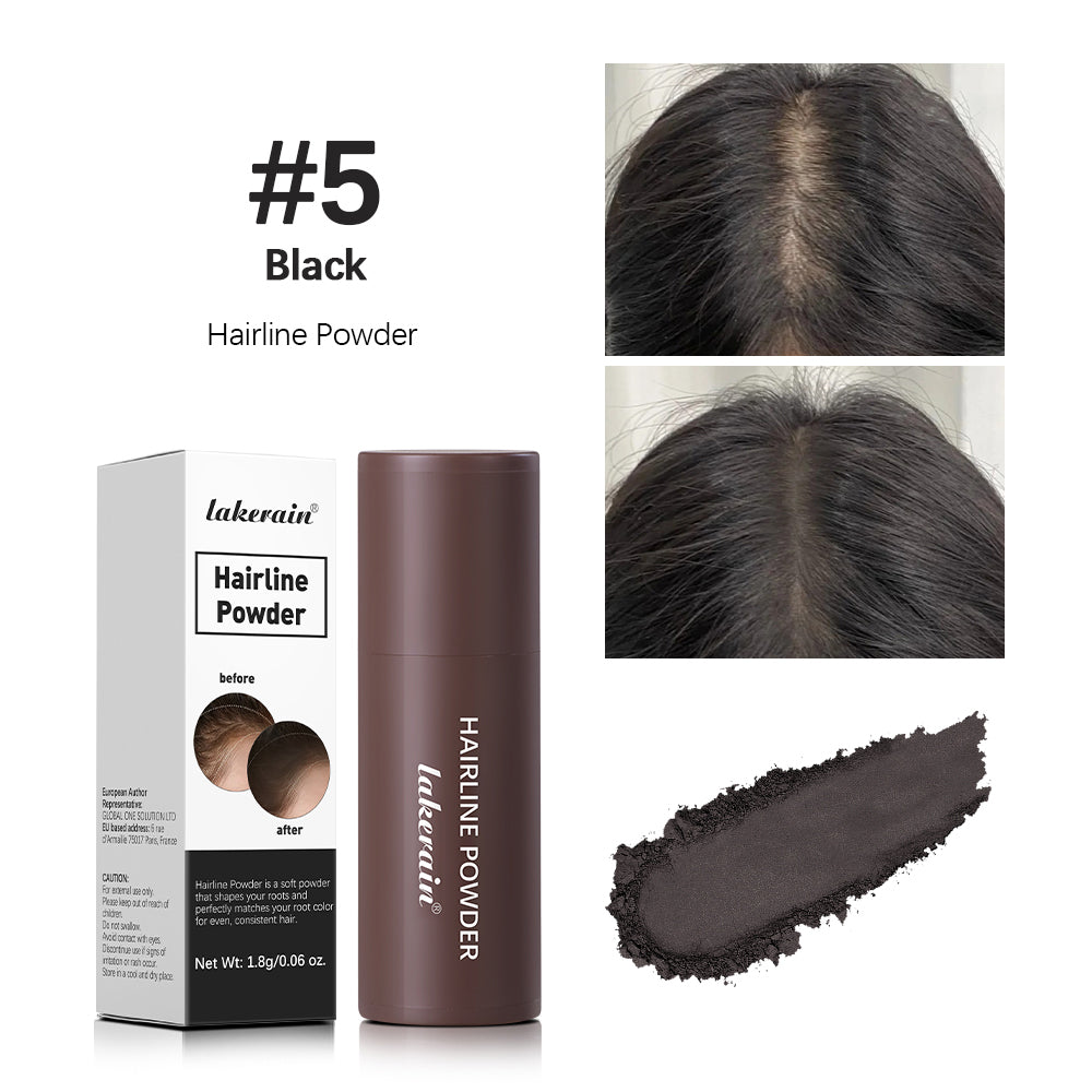 Hair Building Repair Stick Pen, Thicker Fuller Looking Hair Fibers, Root Eyebrow Filler, 6 Shades for Men and Women