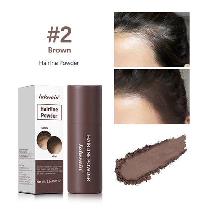 Hair Building Repair Stick Pen, Thicker Fuller Looking Hair Fibers, Root Eyebrow Filler, 6 Shades for Men and Women