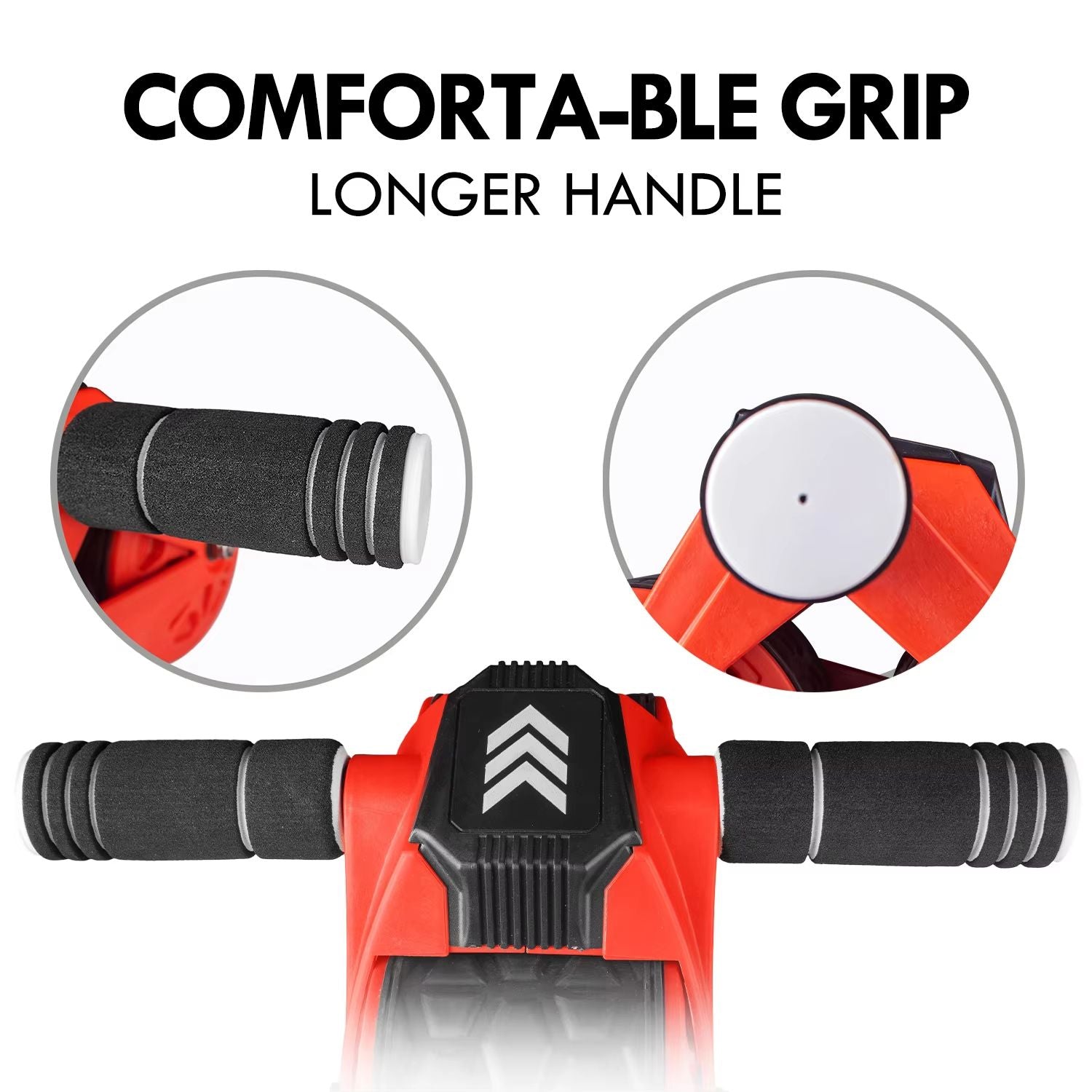 Leikefitness Automatic Rebound Ab Wheel Roller  Core Trainer With Intelligent Display  Knee Pad 2