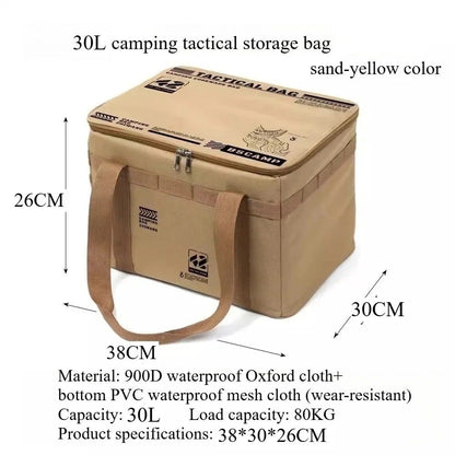 Large Capacity Folding Outdoor Storage Box For Camping And Travel 11