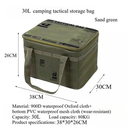 Large Capacity Folding Outdoor Storage Box For Camping And Travel 5