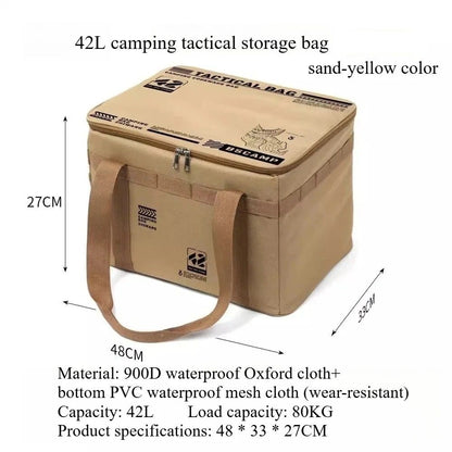 Large Capacity Folding Outdoor Storage Box For Camping And Travel 7