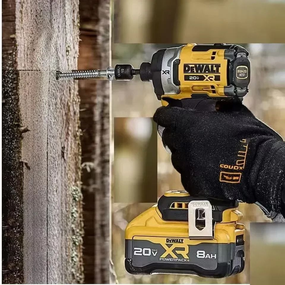 Compact Brushless Impact Driver With High Torque For Fastening And Drilling 1
