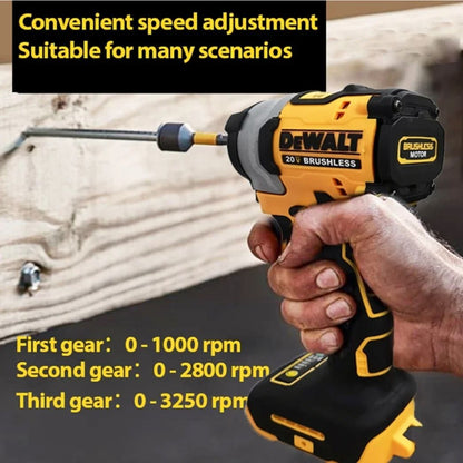 Compact Brushless Impact Driver With High Torque For Fastening And Drilling 4