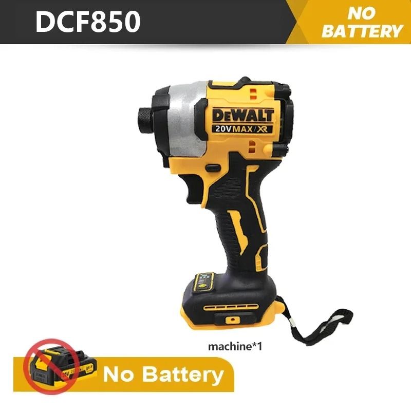 Compact Brushless Impact Driver With High Torque For Fastening And Drilling 6