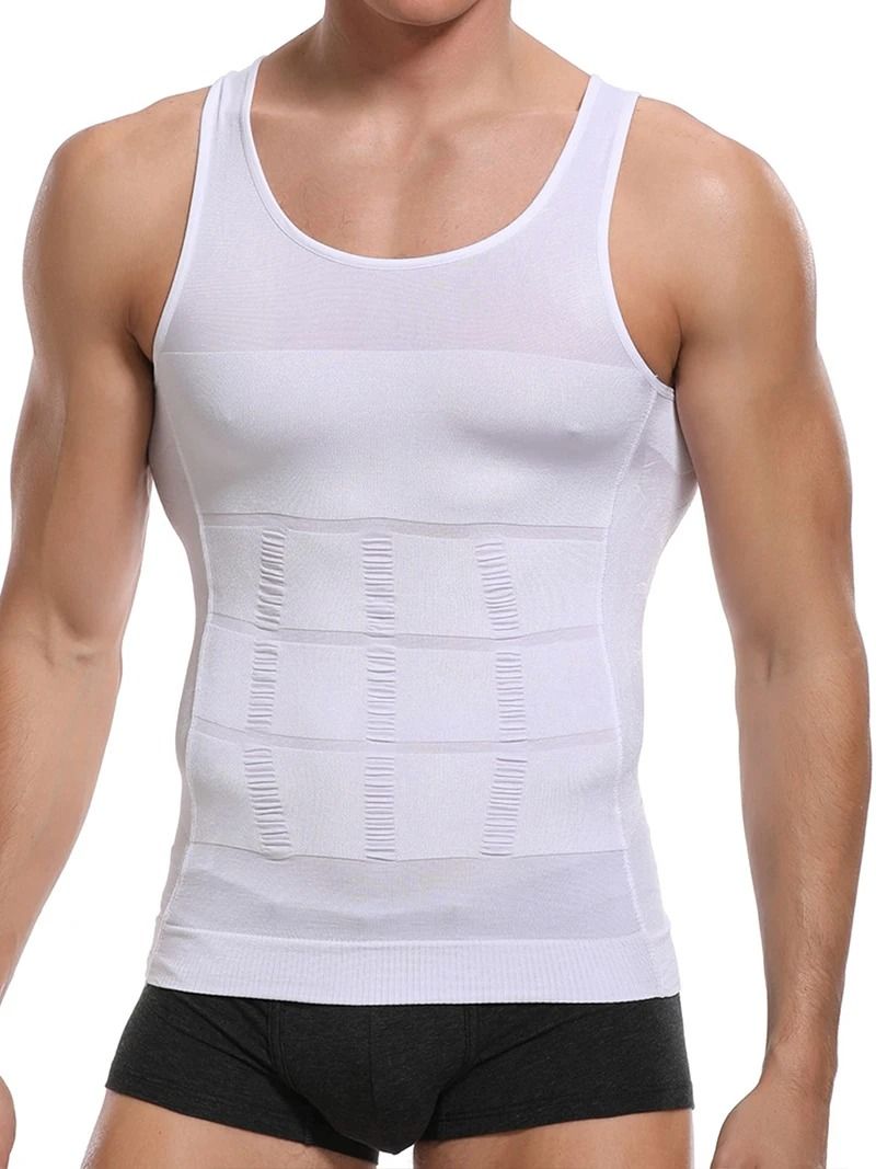 Mens Compression Shaper Vest For Slimming And Workout Support 7