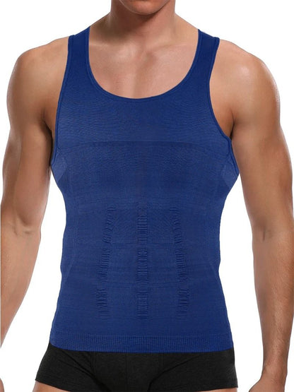 Mens Compression Shaper Vest For Slimming And Workout Support 8