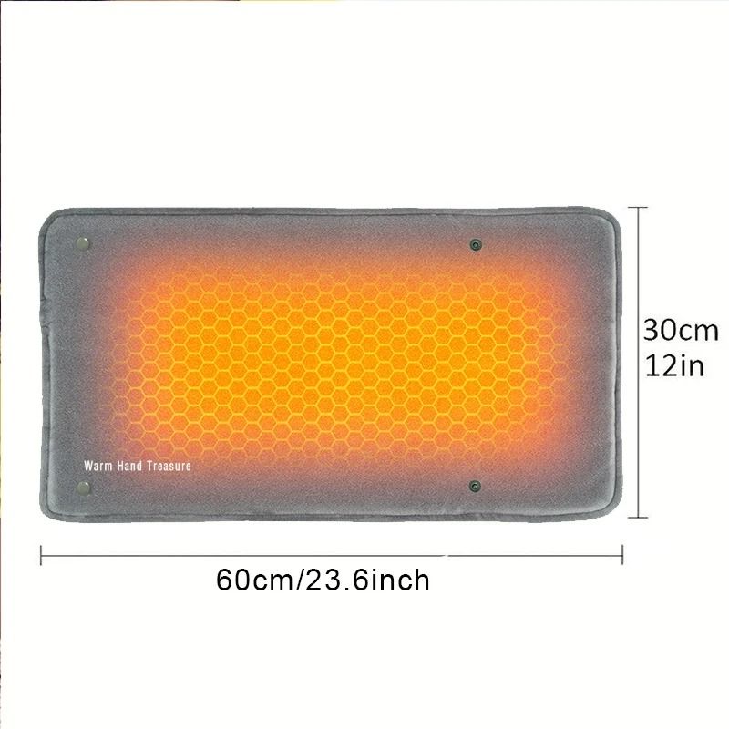 USB Graphene Heating Pad With Adjustable Temperature For Home Or Office Use 5