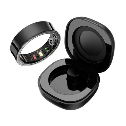 Smart Health Ring With Charging Case And Waterproof Design For IOS And Android 7