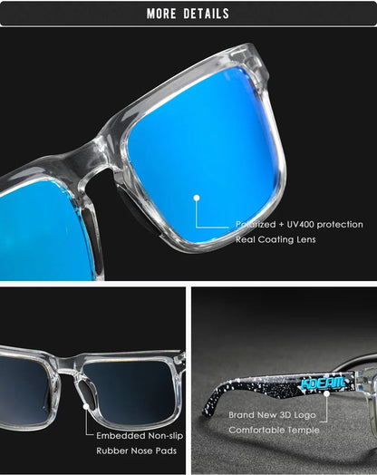 Unisex Polarized Sunglasses For Outdoor Style And Eye Protection 3