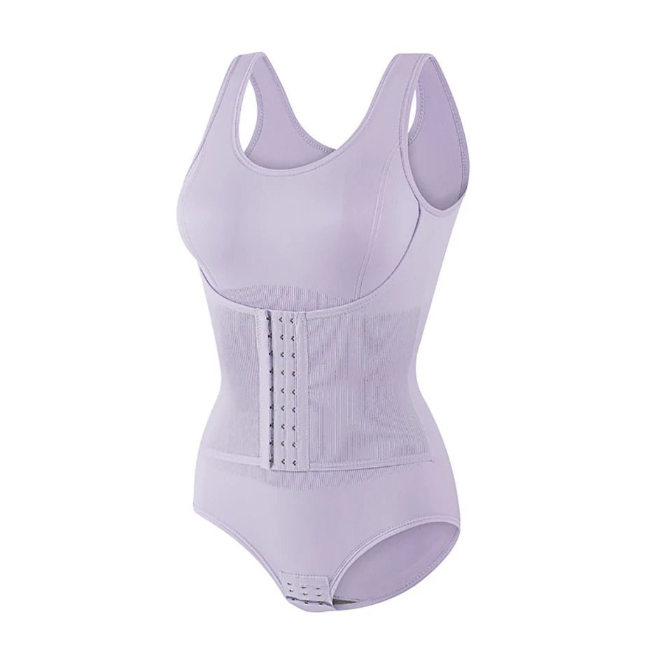 Womens Full Body Shaper With Zipper And Waist Belt For Tummy Control And Slimming Support 9