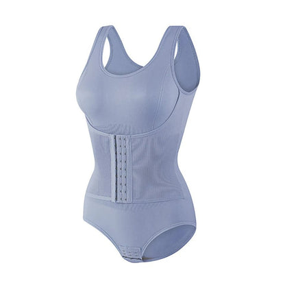 Womens Full Body Shaper With Zipper And Waist Belt For Tummy Control And Slimming Support 8