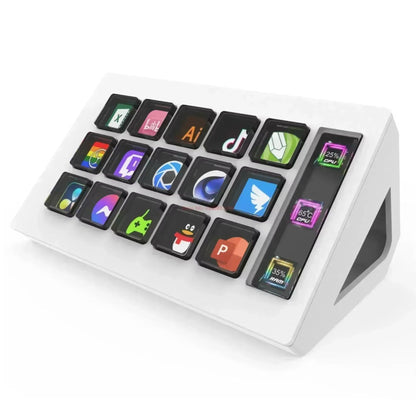 15Key LCD Stream Deck  Visual Macro Controller For Live Streaming  Content Creation WindowsMacAndro 7