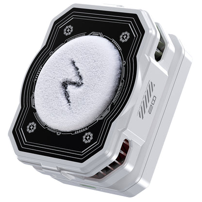 Phone Cooler Radiator 5000mAh, Ice Cooling Power, Magnetic Clip-on Cooling Fan for Smartphone Gaming