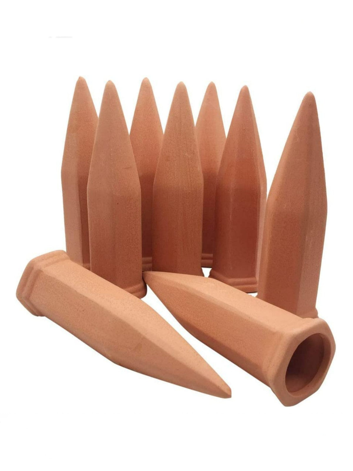 SelfWatering Plant Stakes Terracotta Automatic Plant Waterer Devices For Indoor  Outdoor Plants 5