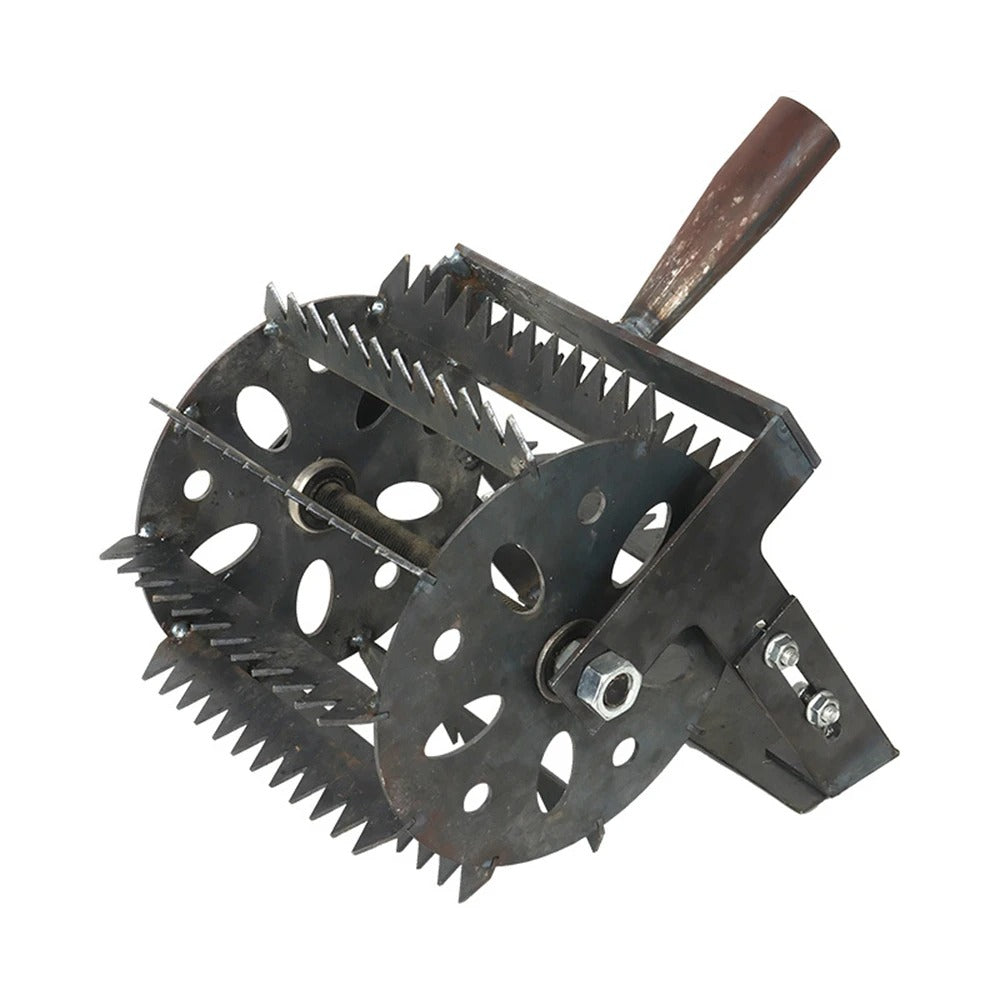Hand Push Hoe Weeder Manganese Steel Weed Machine