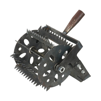 Hand Push Hoe Weeder Manganese Steel Weed Machine